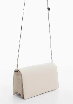 Flap chain bag