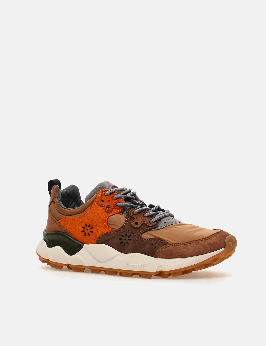 Flower Mountain Yamano 2 (Nylon/Suede) - Tan/Orange