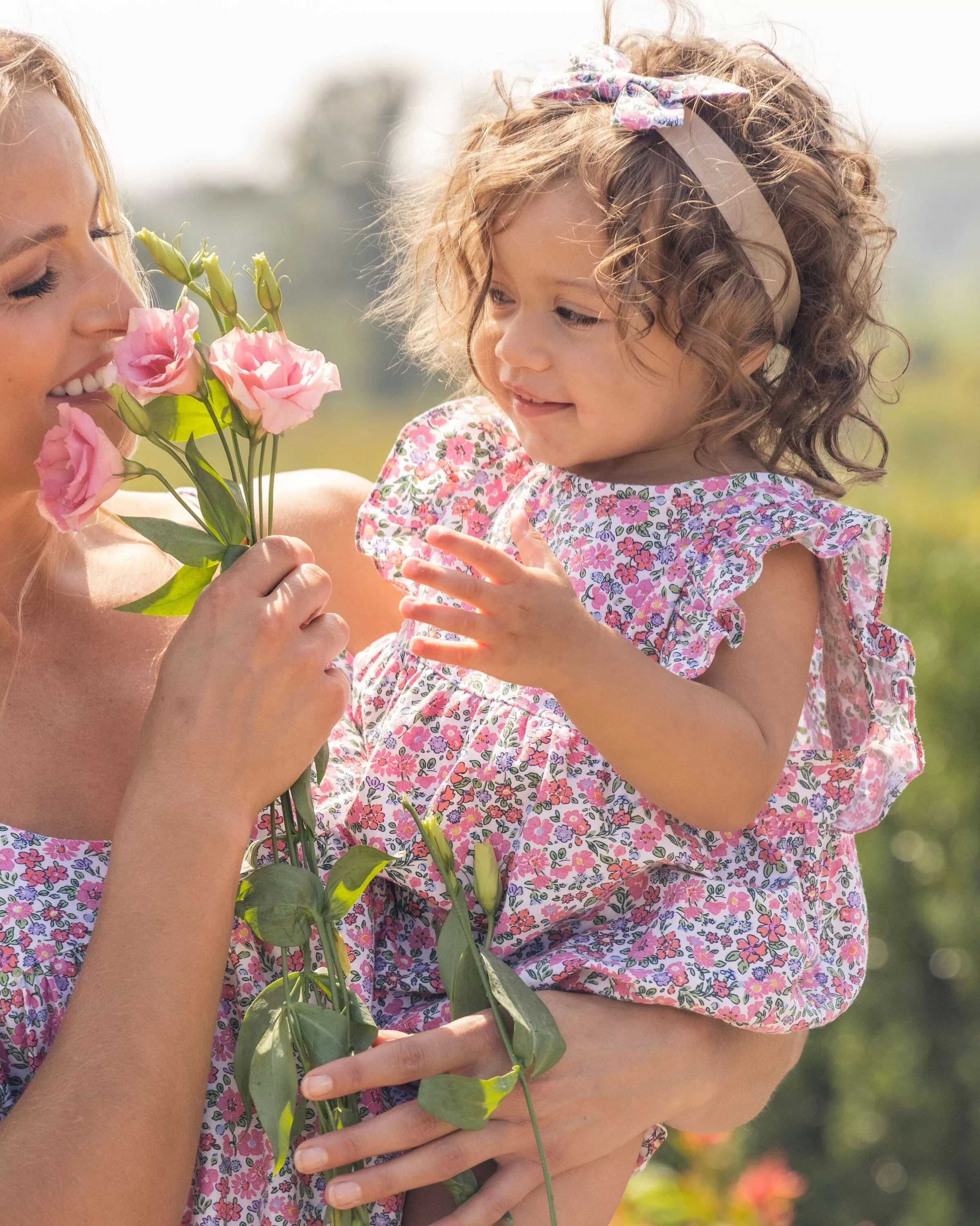 Girl's Hair Bows | Fleurs de Rose