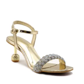 Golden Bridal Sandal 066667