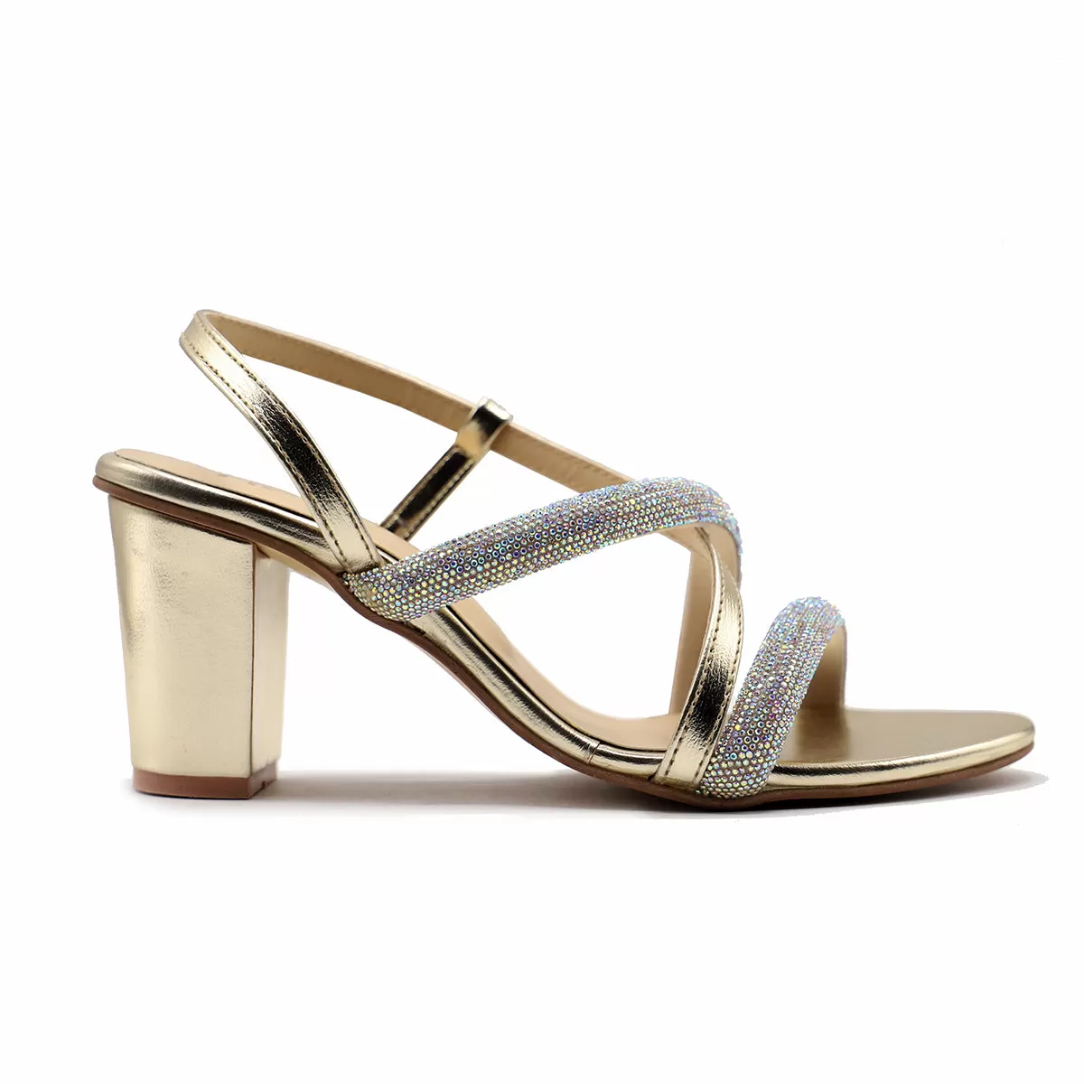 Golden Fancy Sandal 066669