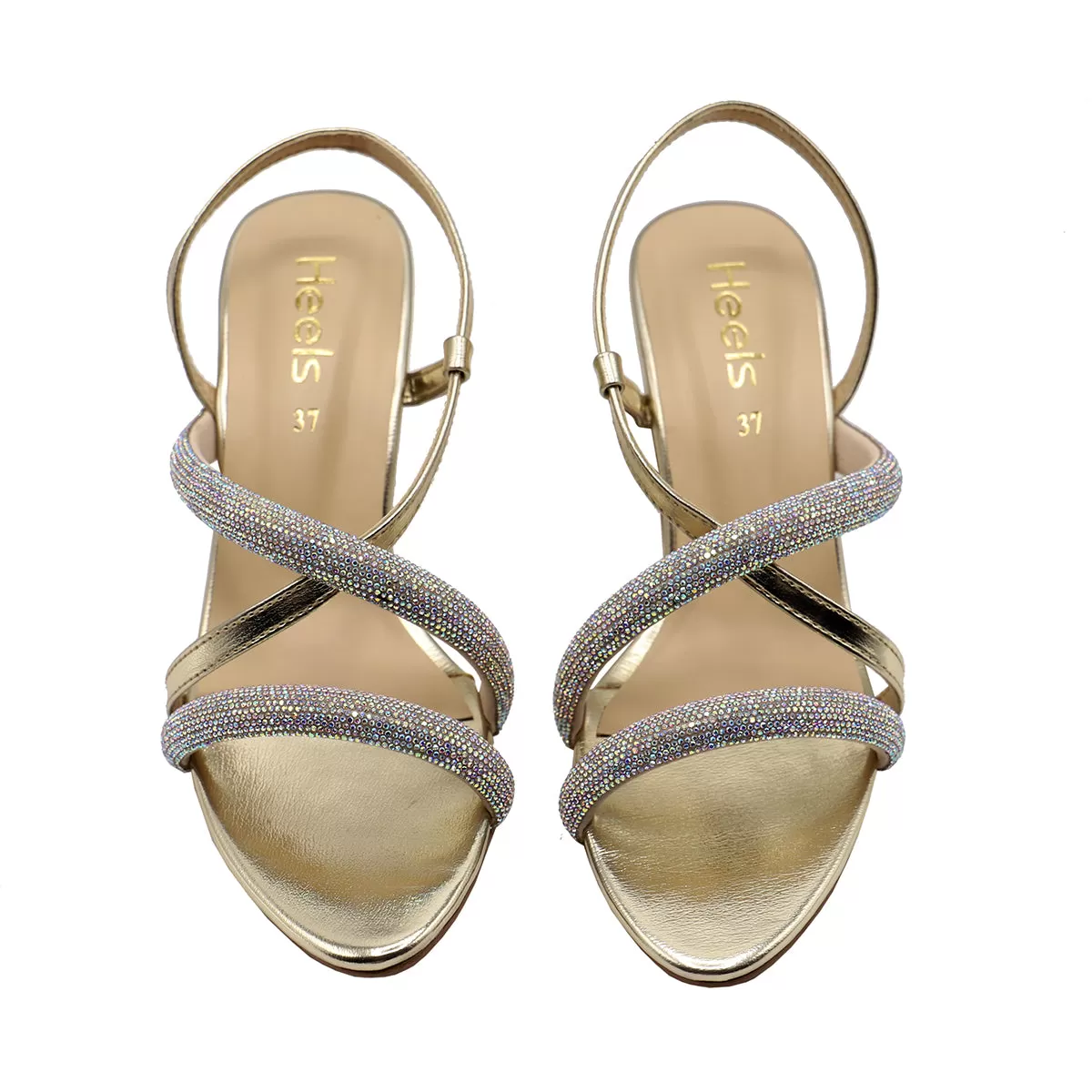 Golden Fancy Sandal 066669