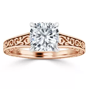 Grace - 18ct Rose Gold - Cushion