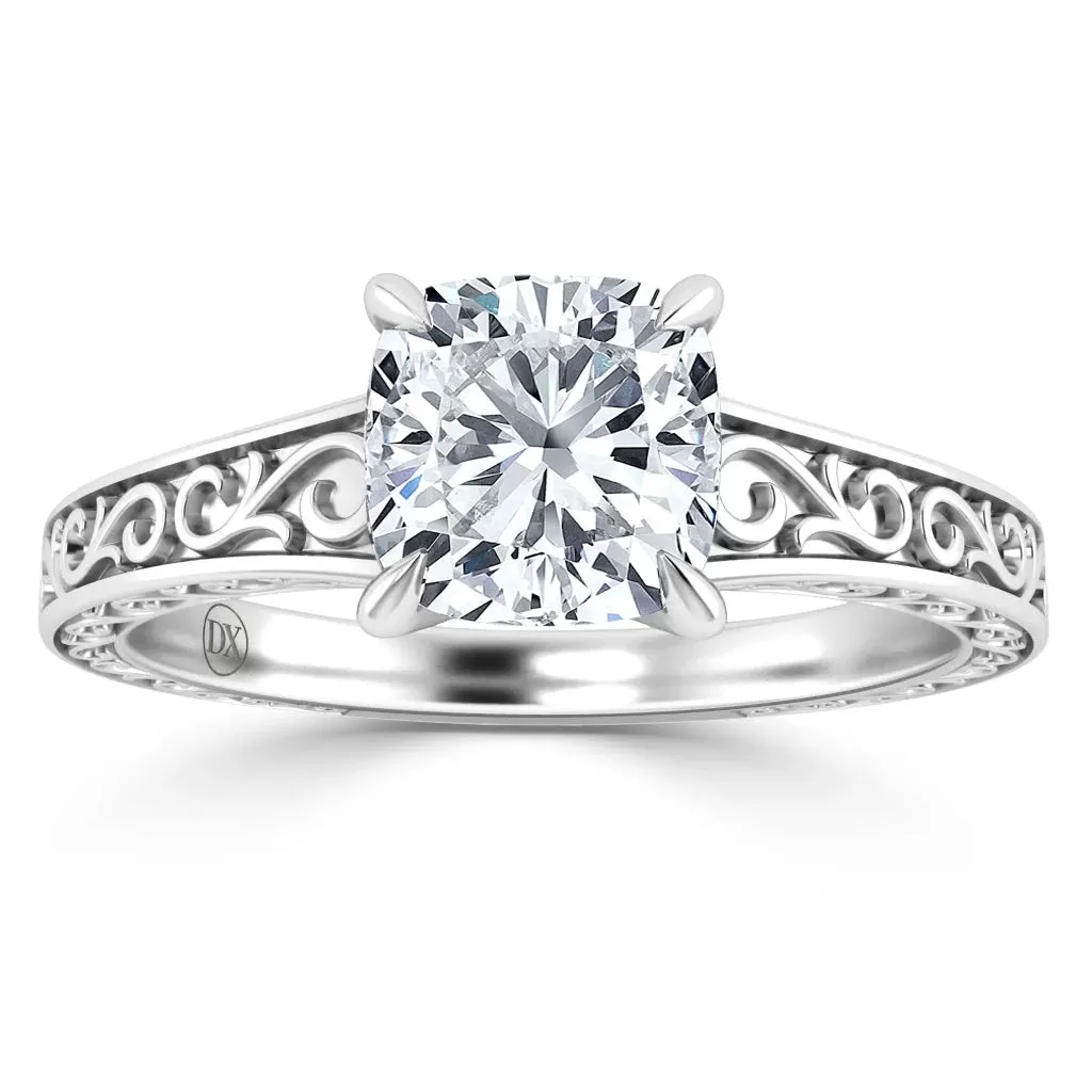 Grace - 18ct White Gold - Cushion