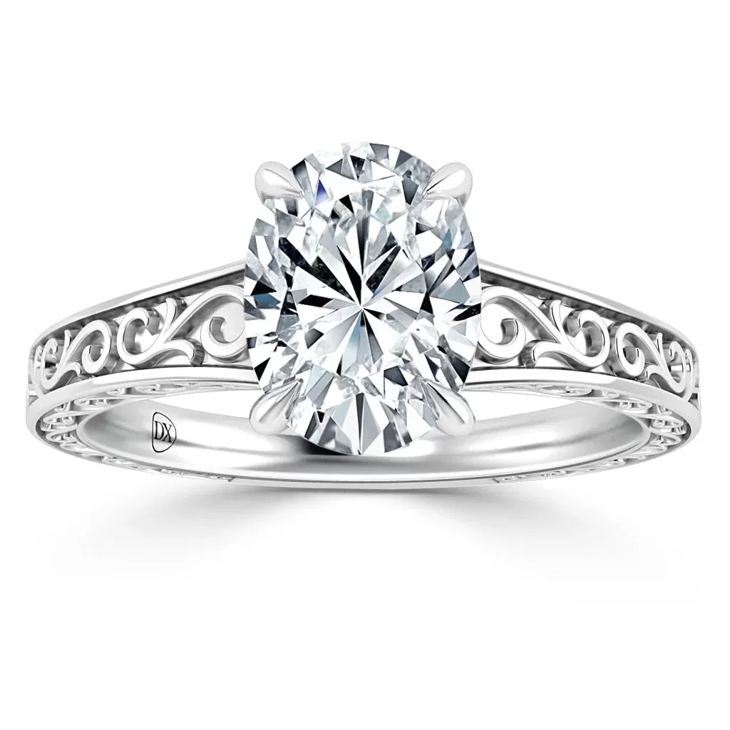 Grace - 18ct White Gold - Oval