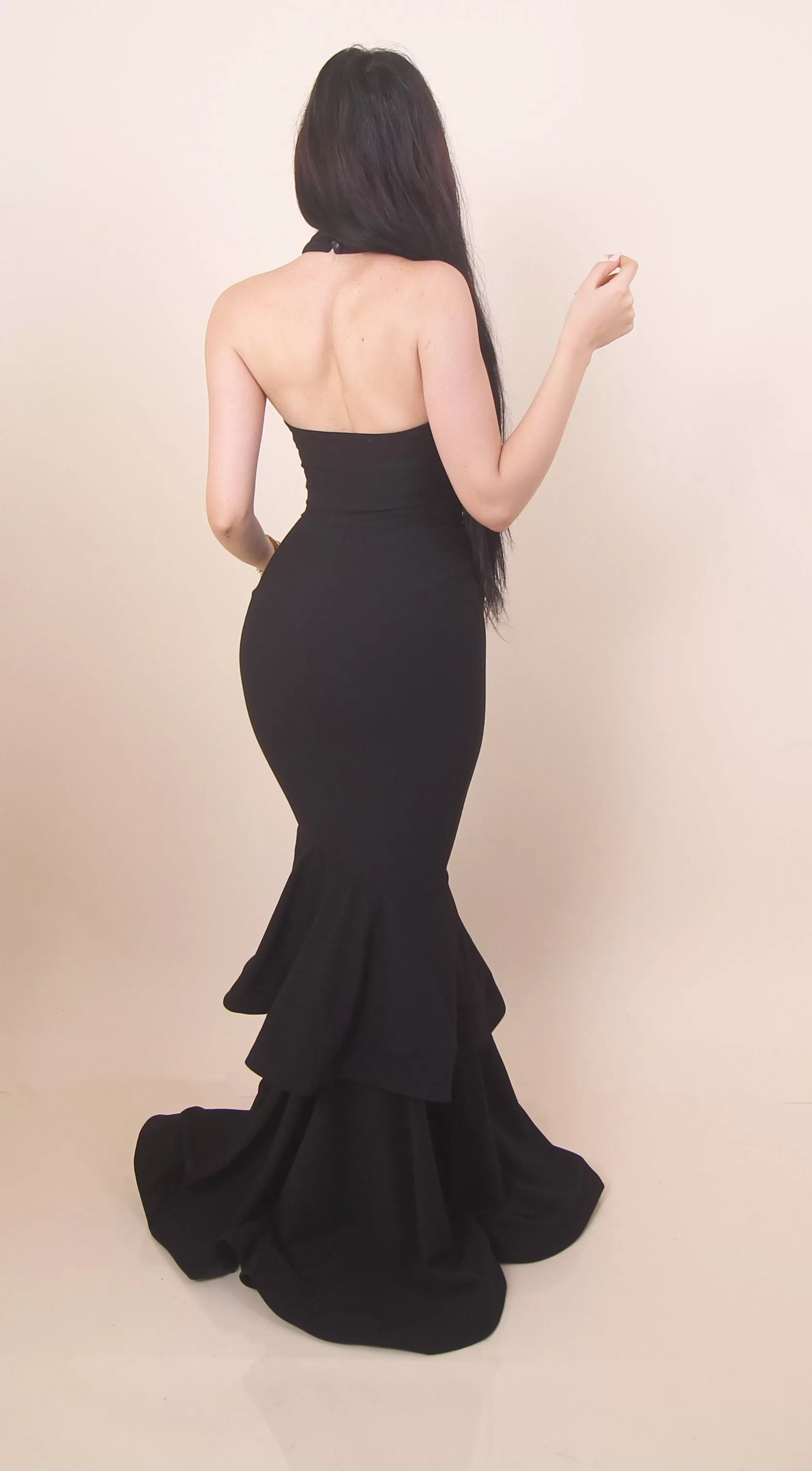 'GRACE' Black Gown