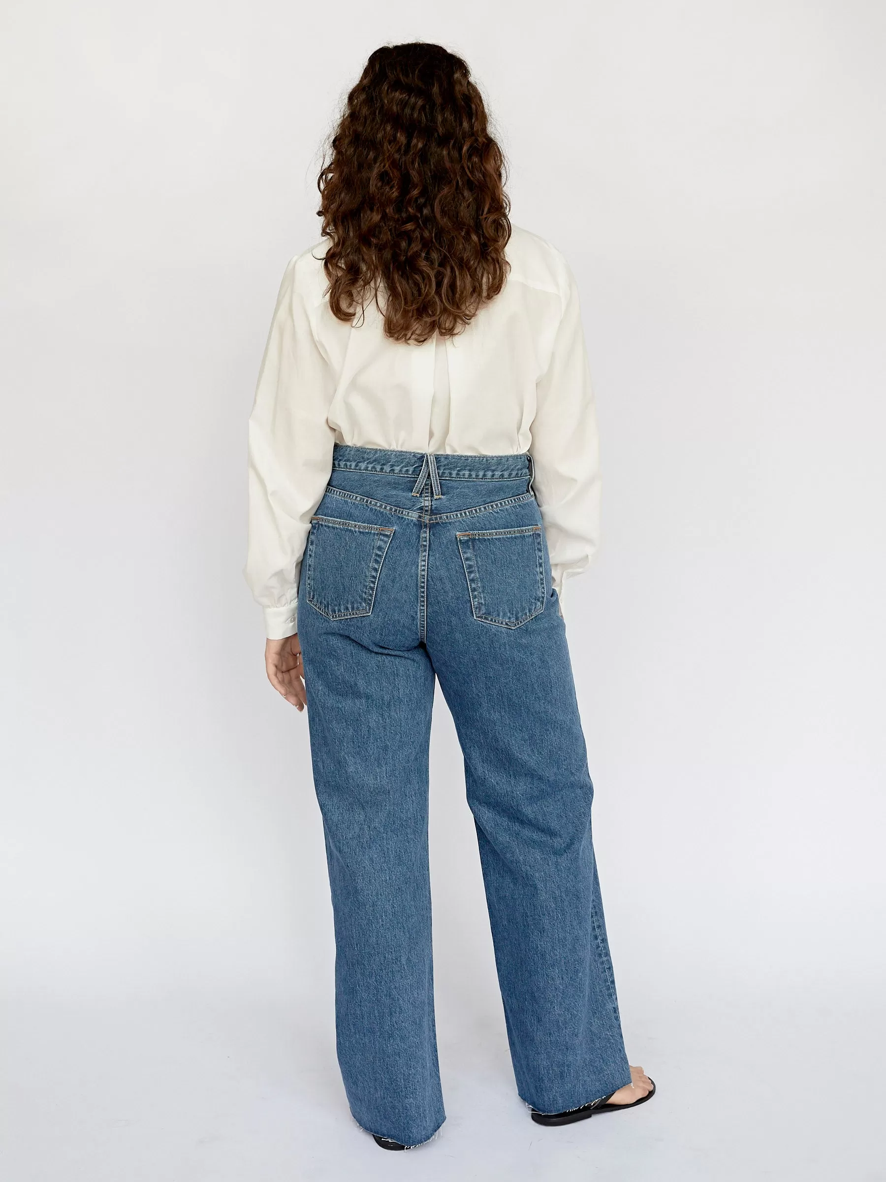 Grace High Rise Wide Leg Jean