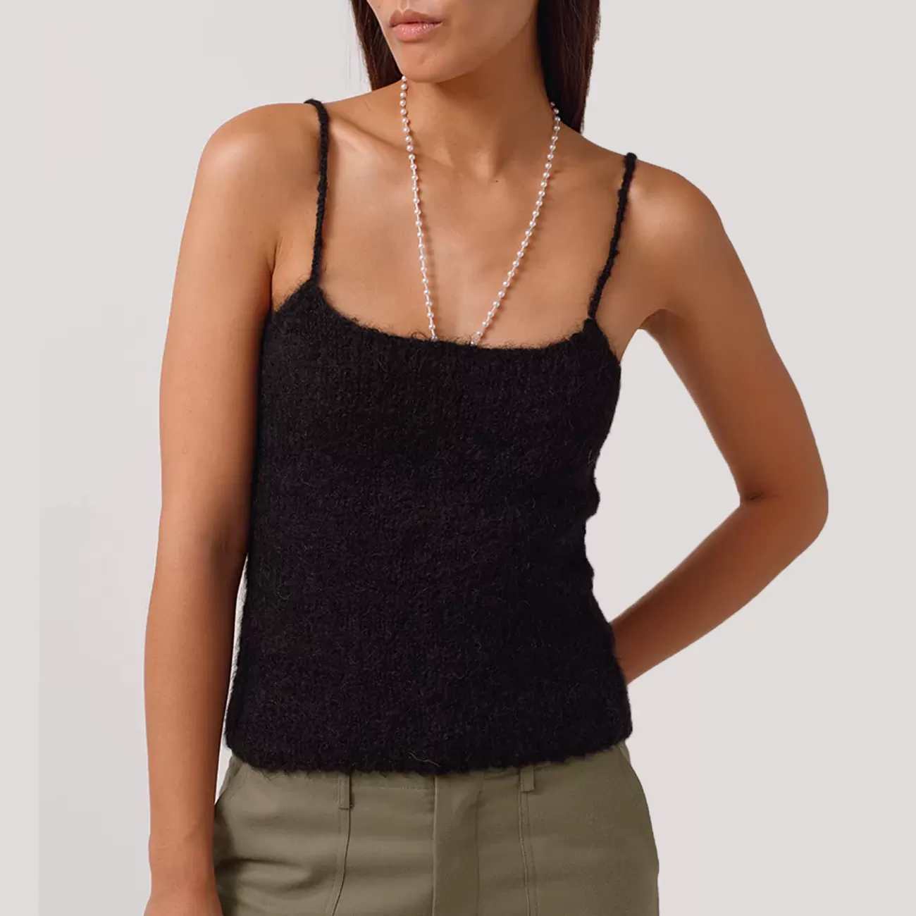 GRACE KNIT TOP BLACK