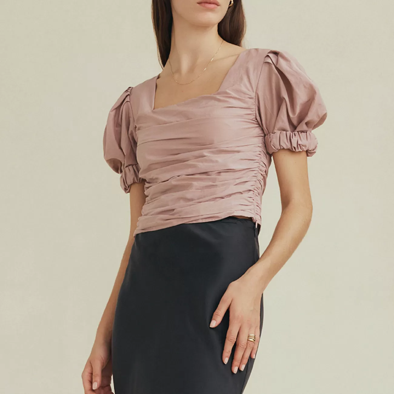 GRACE TOP VIOLET