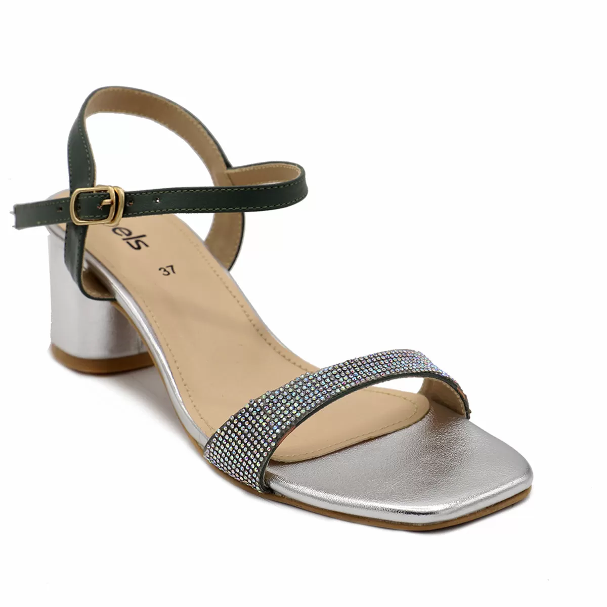 Green Fancy Sandal 066650