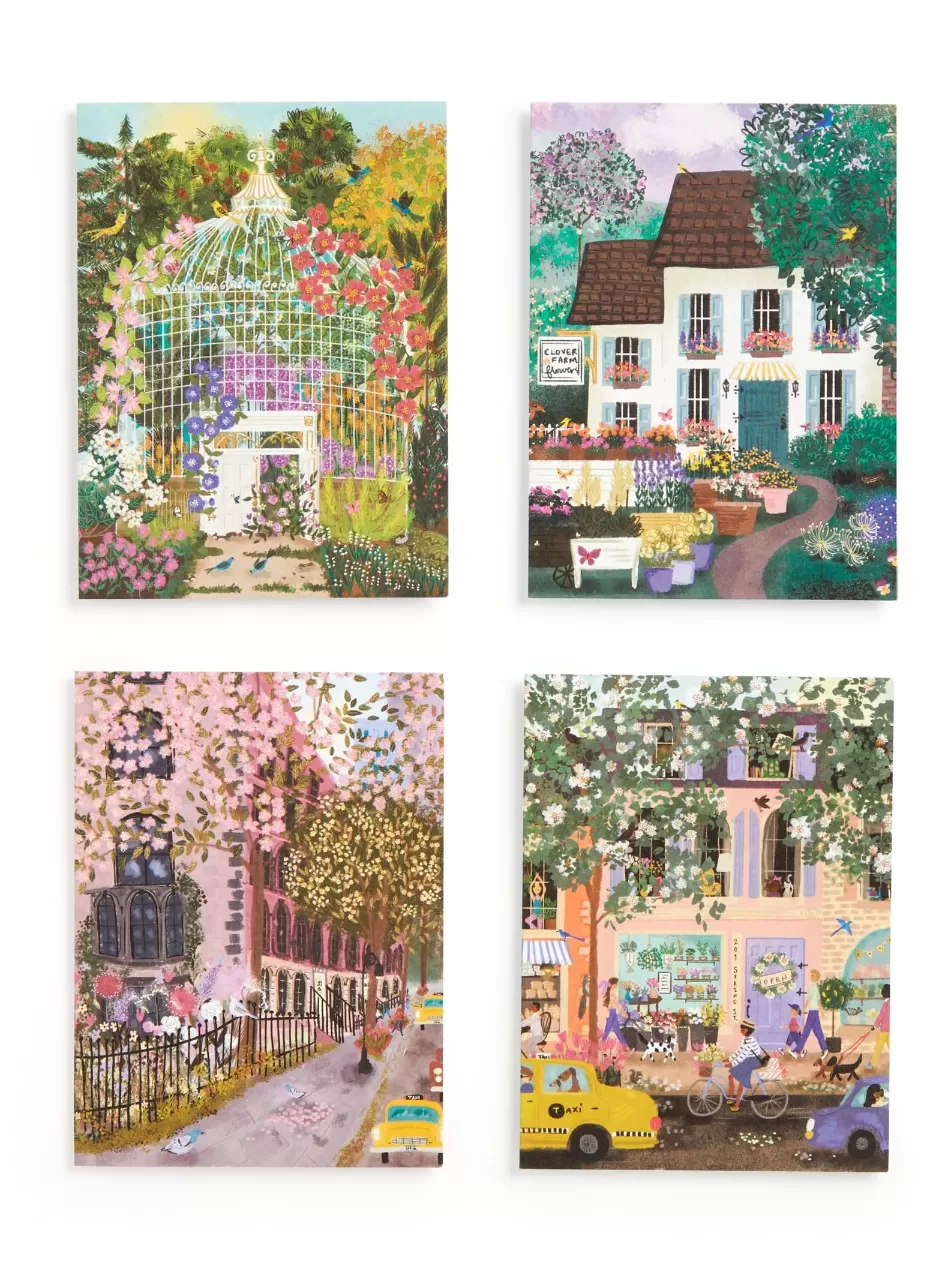 Greeting Card Assort Joy Laforme Springtime : Everblooming Box Notes