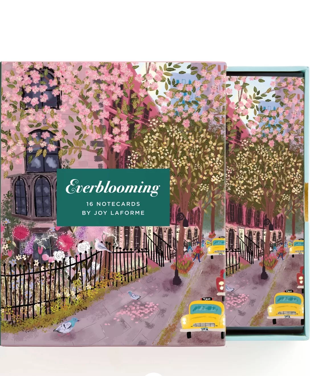 Greeting Card Assort Joy Laforme Springtime : Everblooming Box Notes