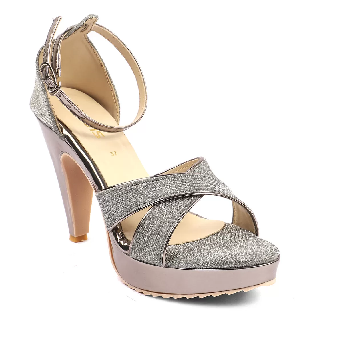 Grey Fancy Sandal 066663