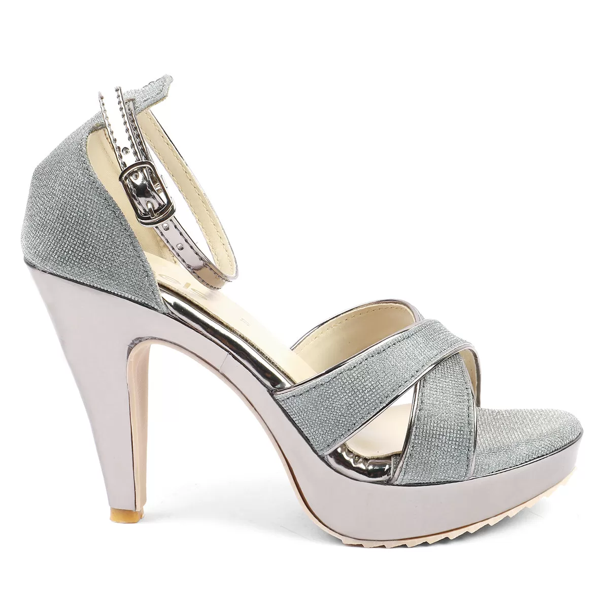 Grey Fancy Sandal 066663