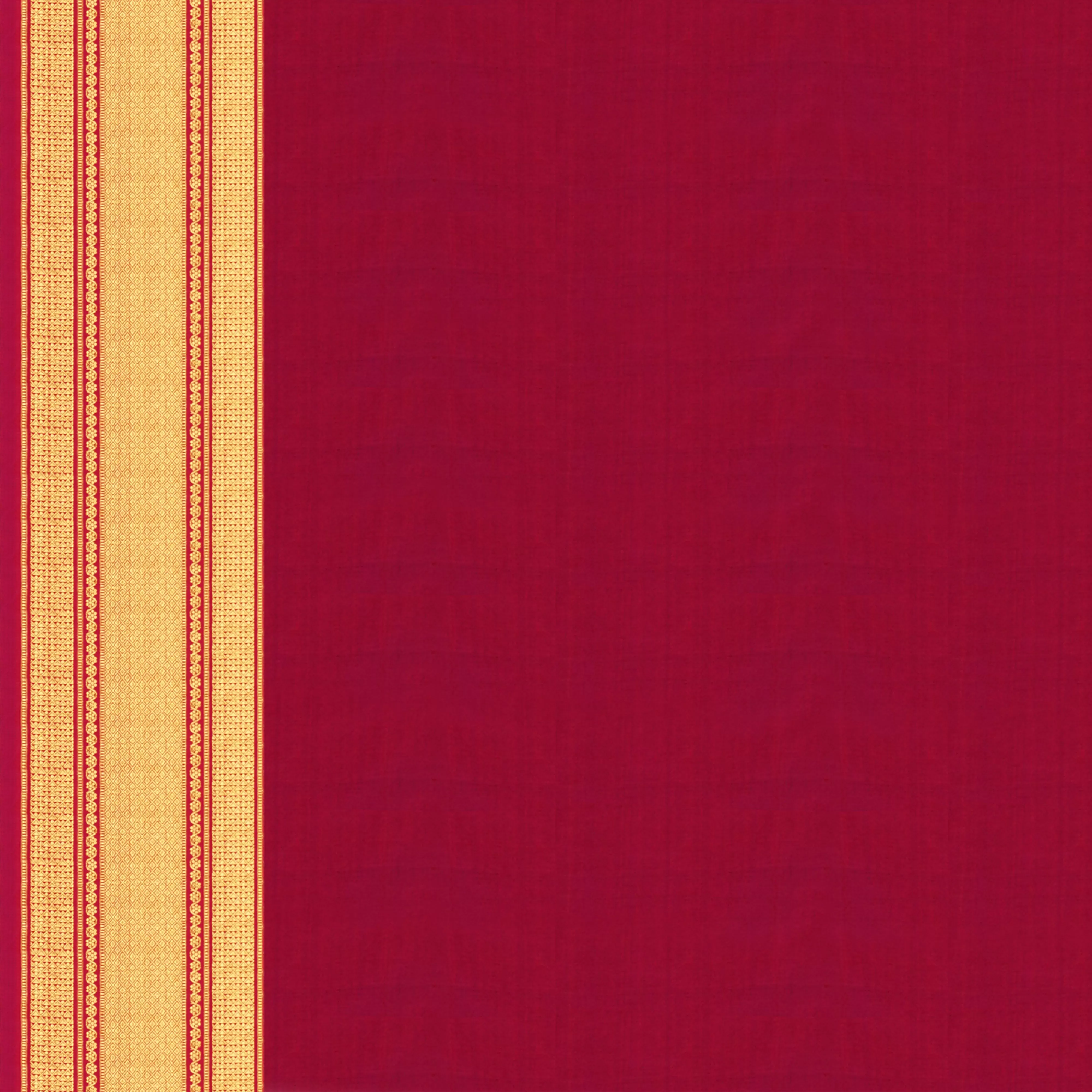 Handwoven Maroon Kanjivaram Silk Saree - 1825T008643DSC