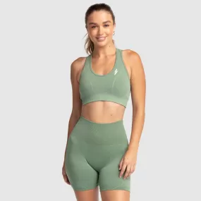 Hyperflex 2 Crop - Soft Khaki Green