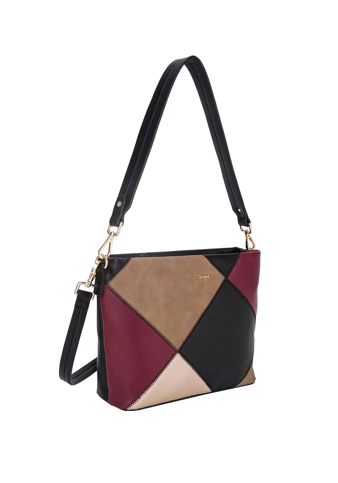 Indus Colour Patch Shoulder Bag