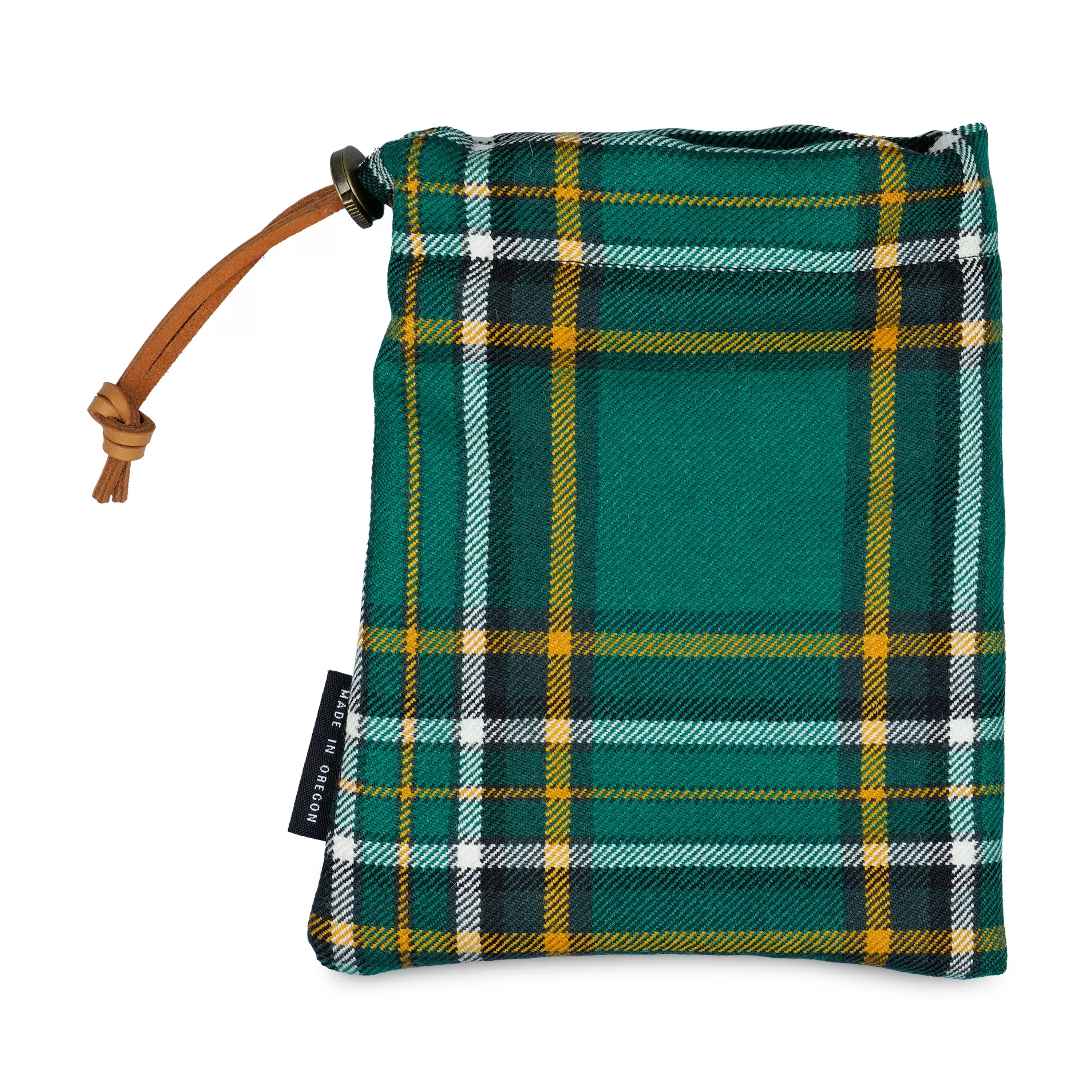 Irish National Tartan Drawstring Pouch