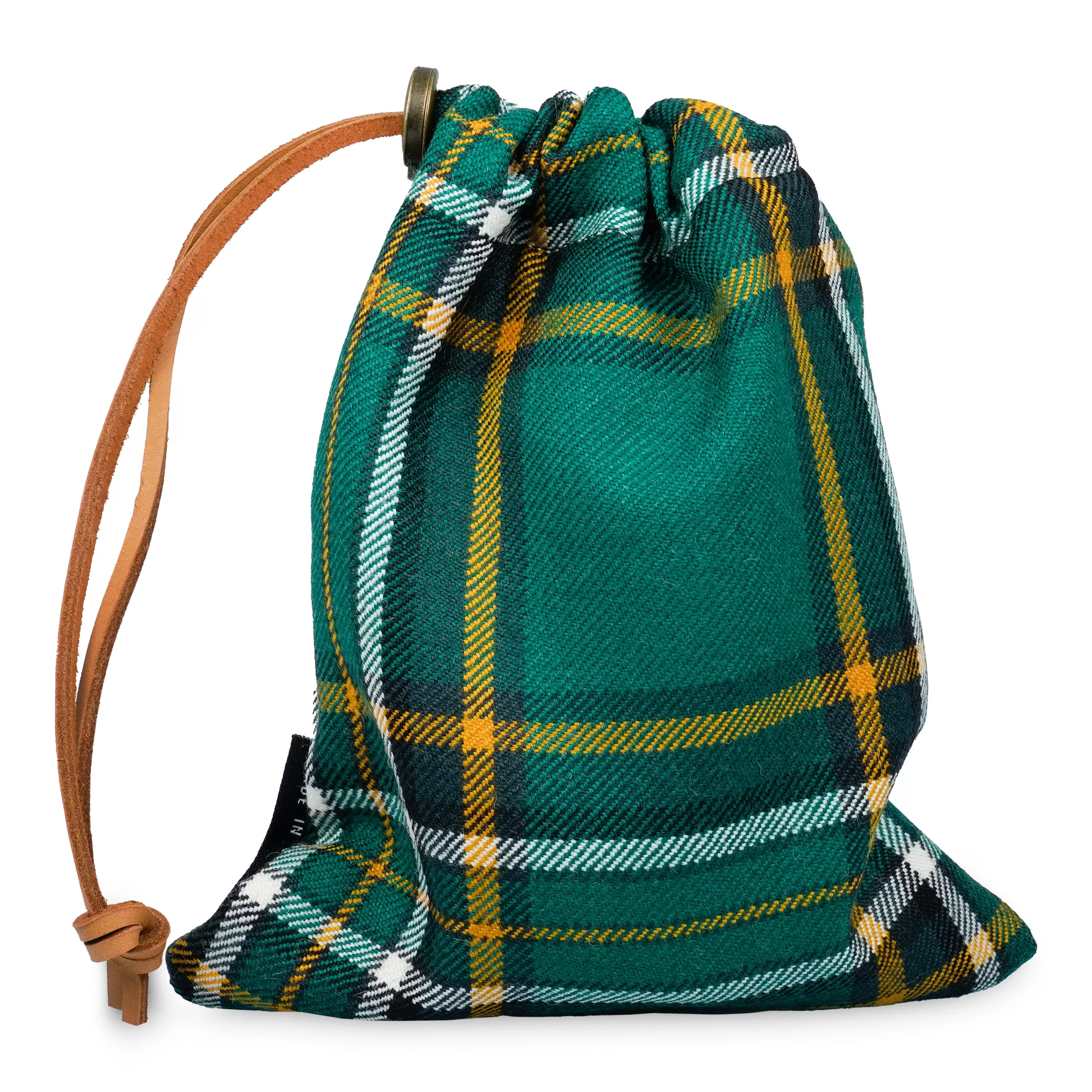 Irish National Tartan Drawstring Pouch