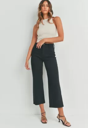 Just Black - Trouser Wide Leg Black