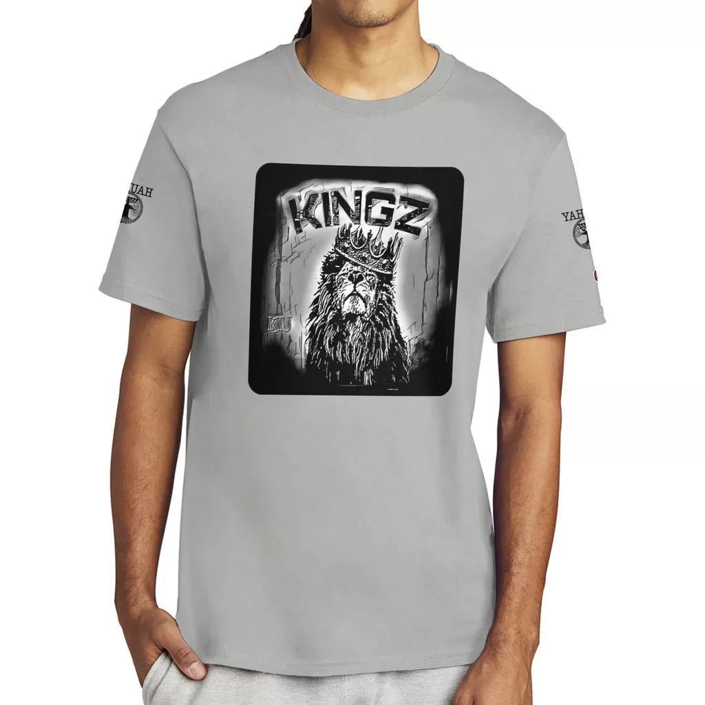 KINGZ 01-02 Designer Champion Unisex Cotton T-shirt (3 colors)