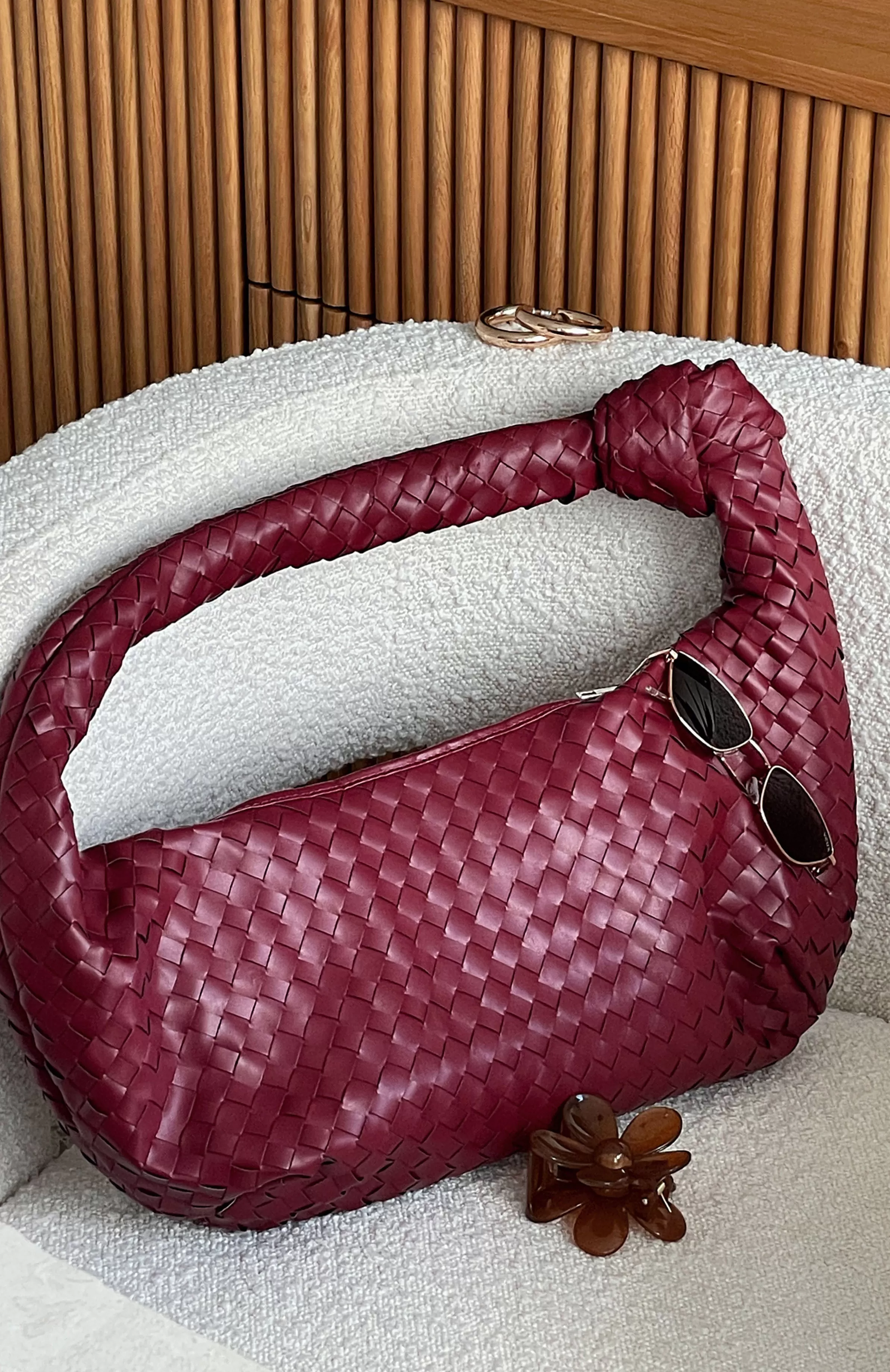 Lexi Shoulder Bag Maroon