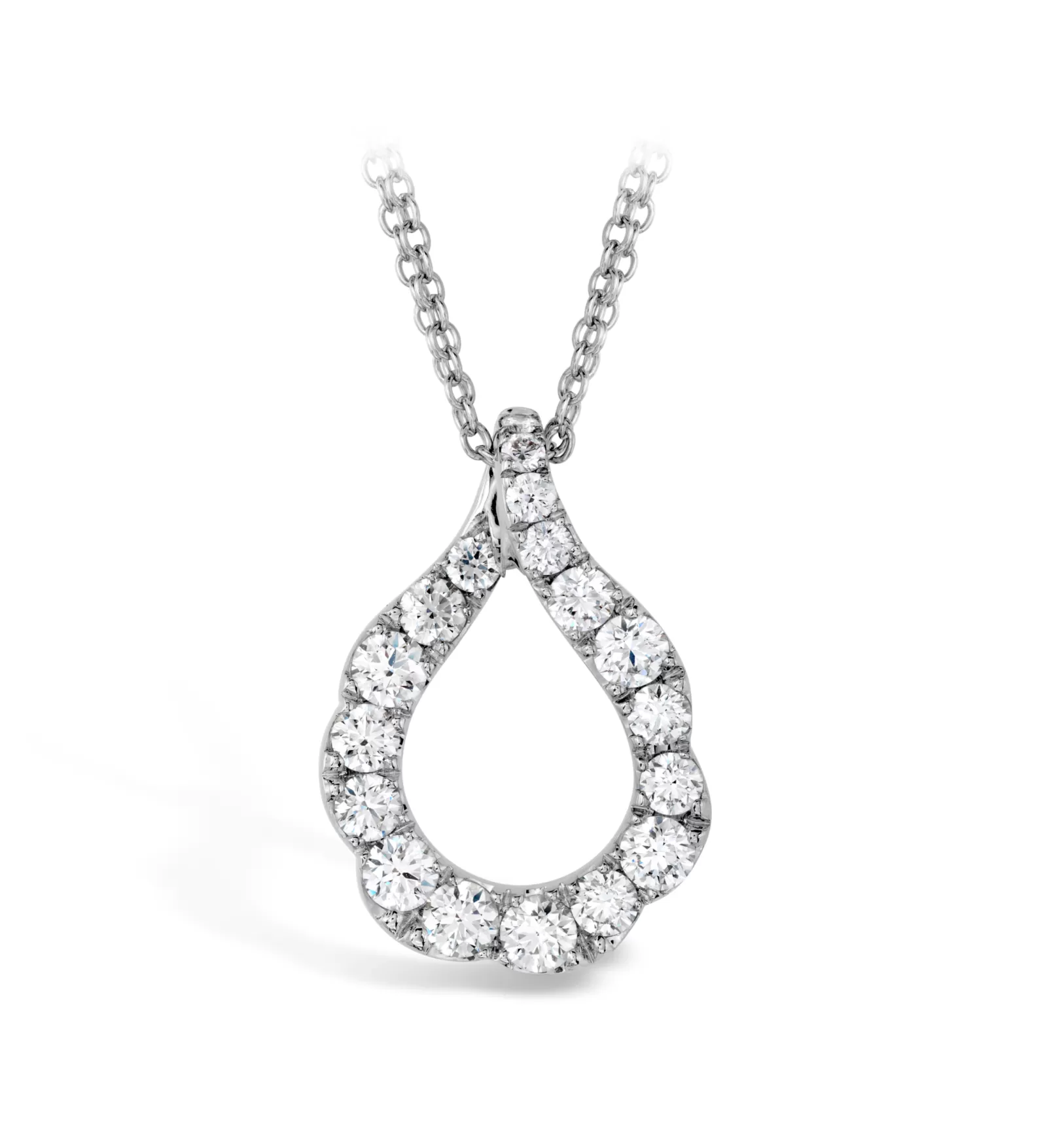 Lorelei Crescent Diamond Pendant