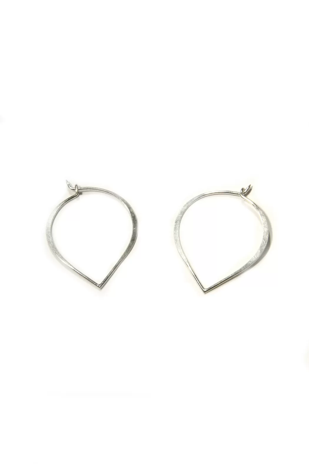 Lotus Petal Hoops