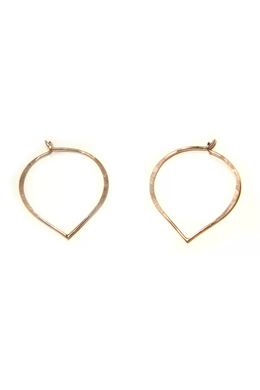 Lotus Petal Hoops