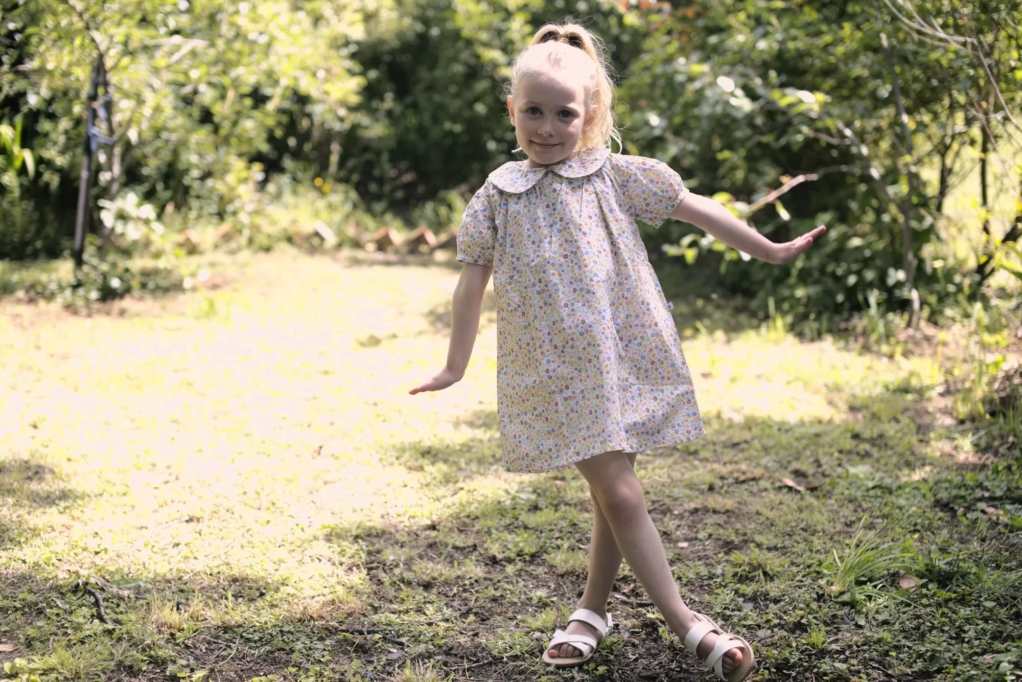 Magnolia Dress, Confetti Floral