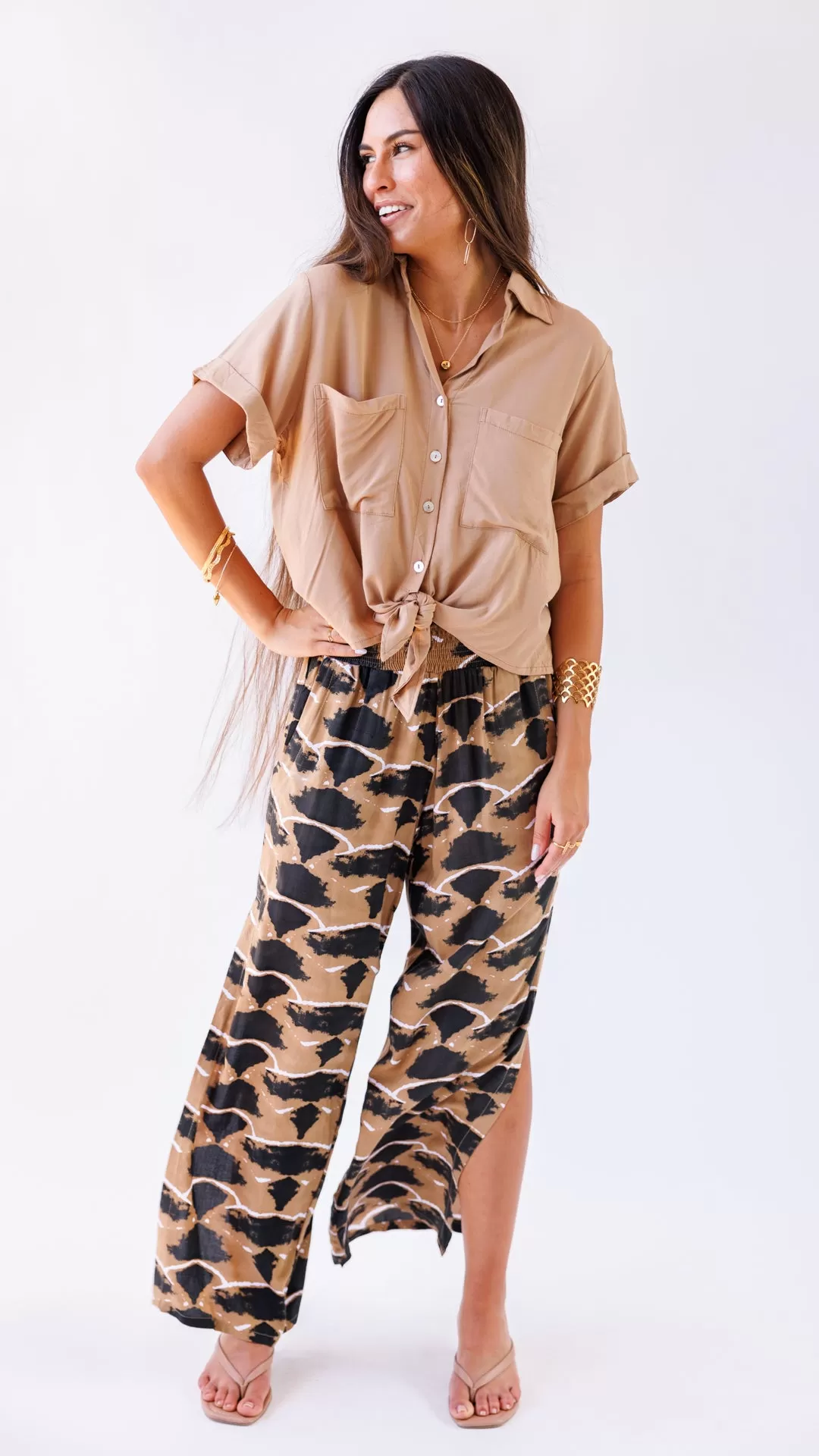 Mahana Pant / Petal Brown