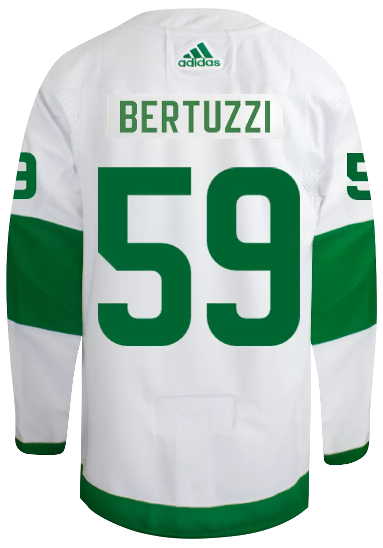 Maple Leafs Adidas Men's Authentic 2024 St Pats Jersey - BERTUZZI