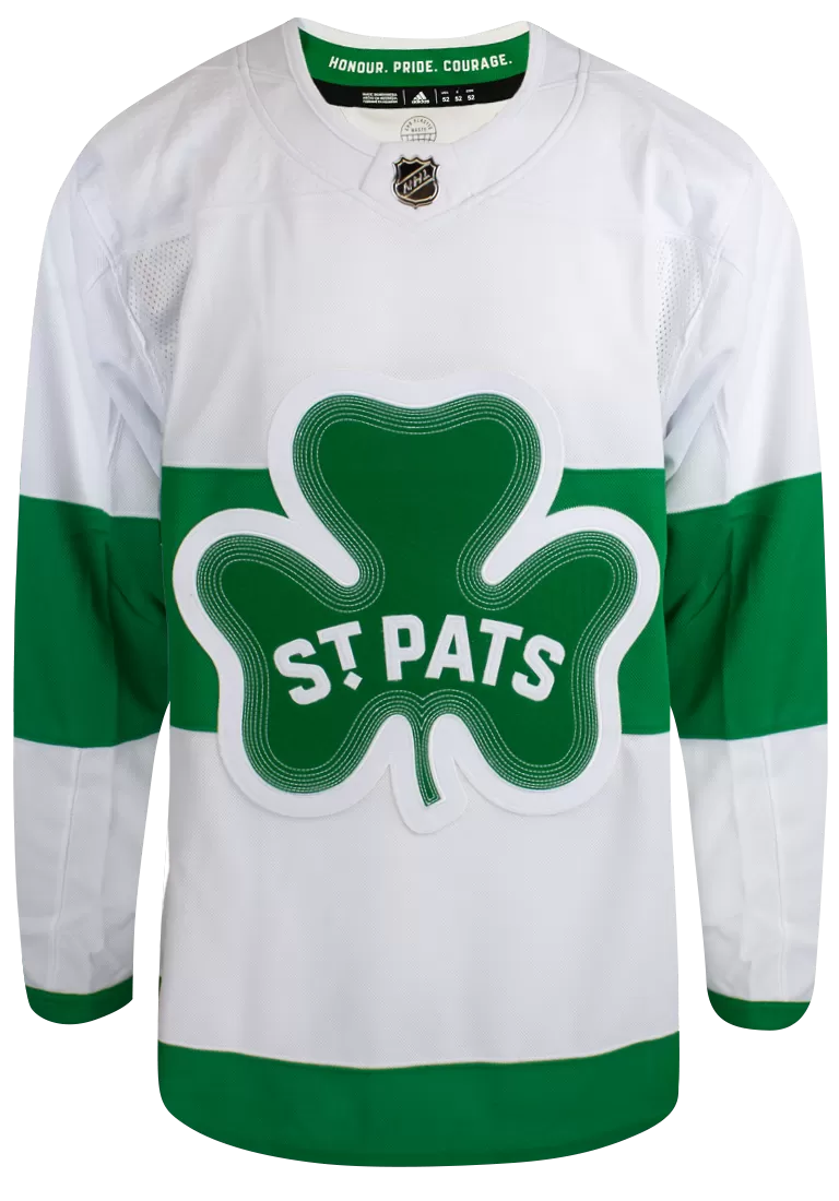 Maple Leafs Adidas Men's Authentic 2024 St Pats Jersey