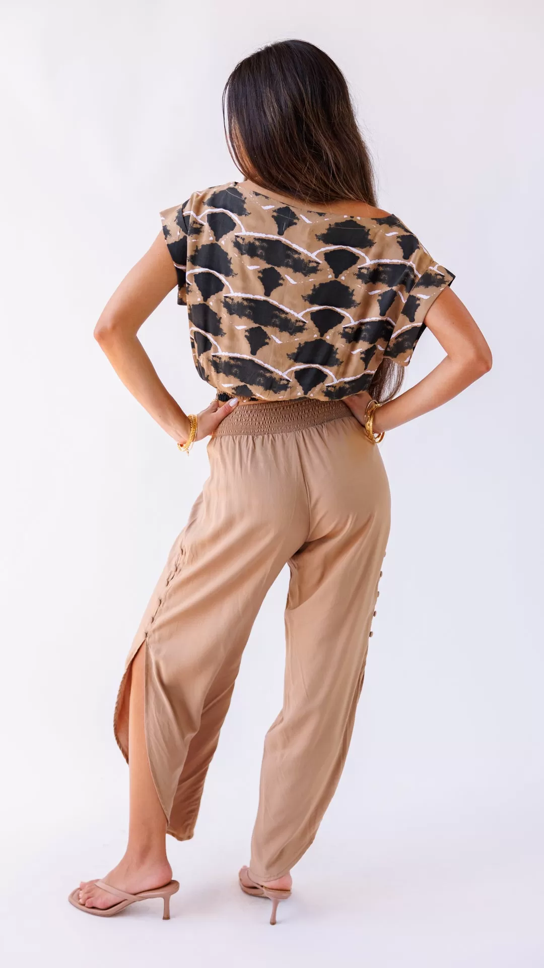 Mareva Top / Petal Brown