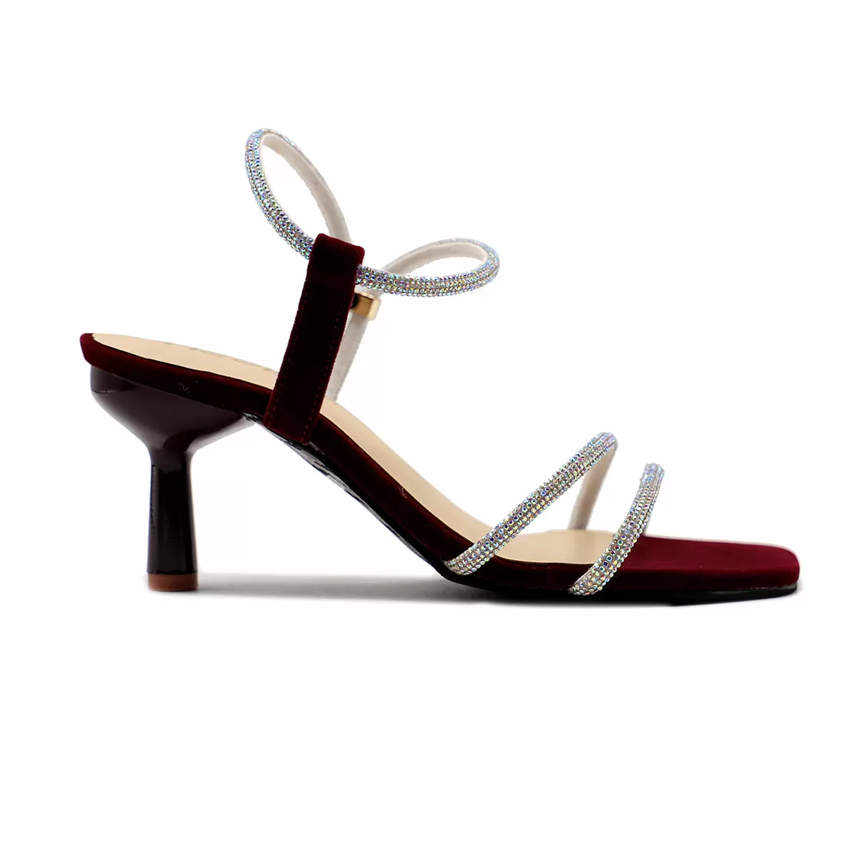 Maroon Fancy Sandal 066661