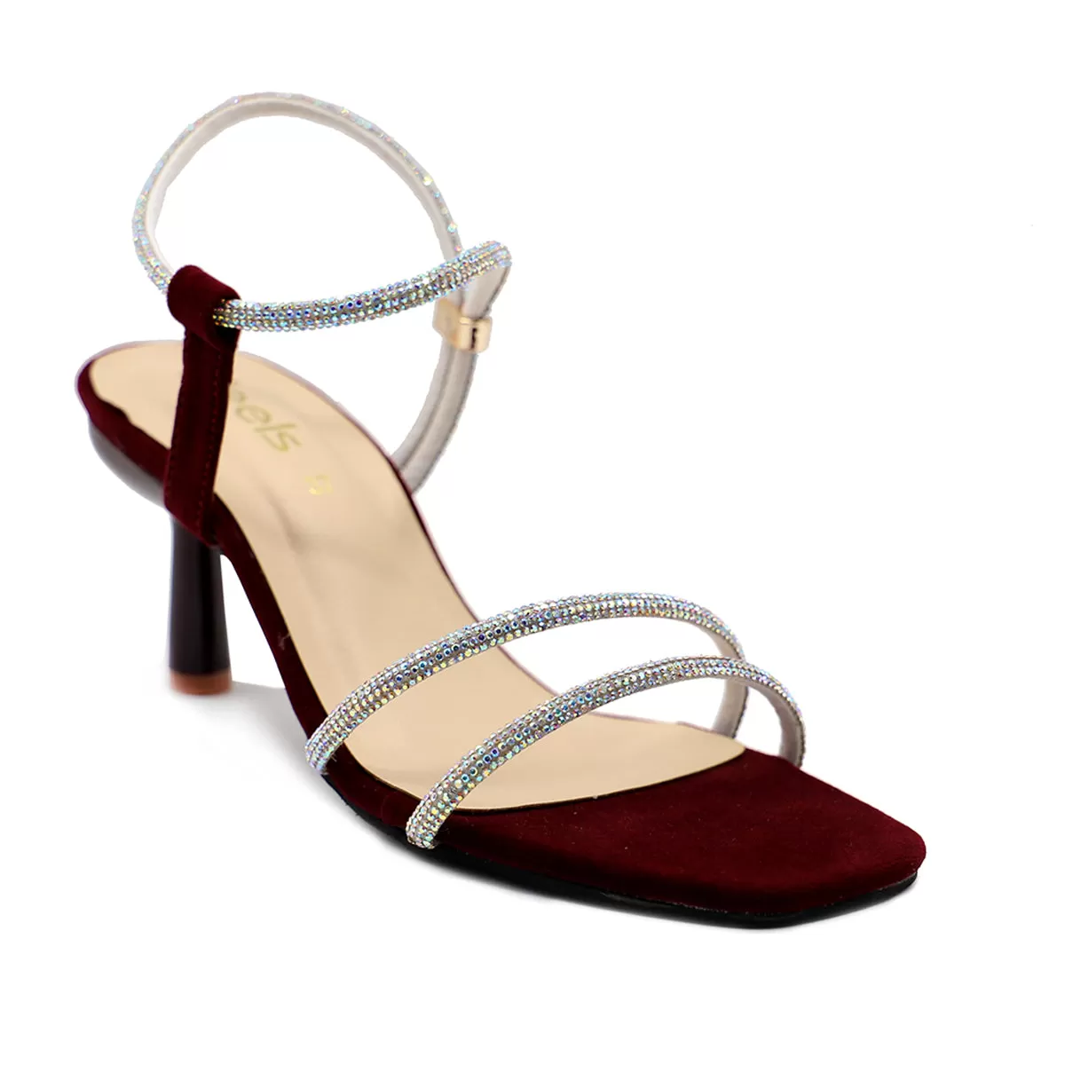 Maroon Fancy Sandal 066661