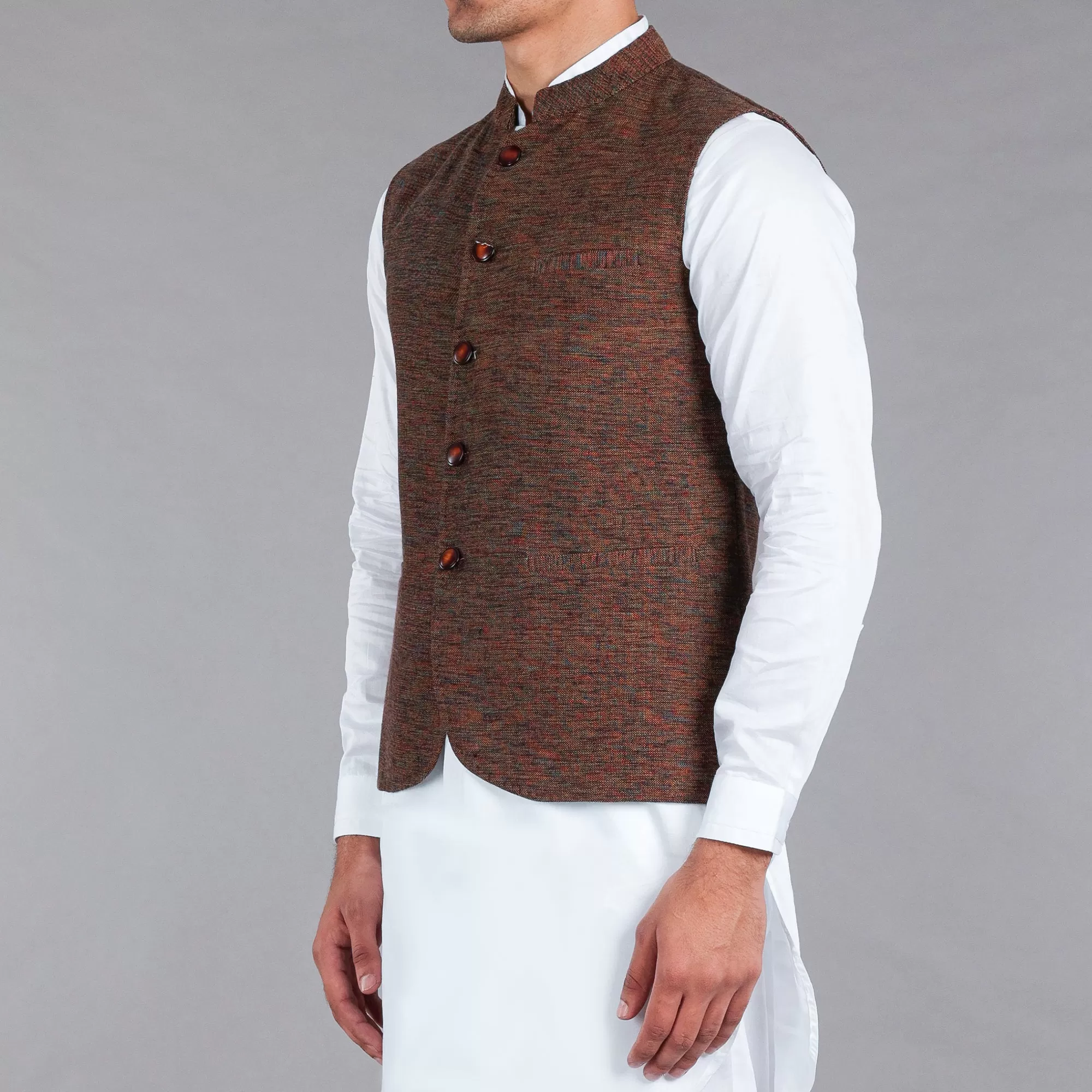 Maroon Waistcoat