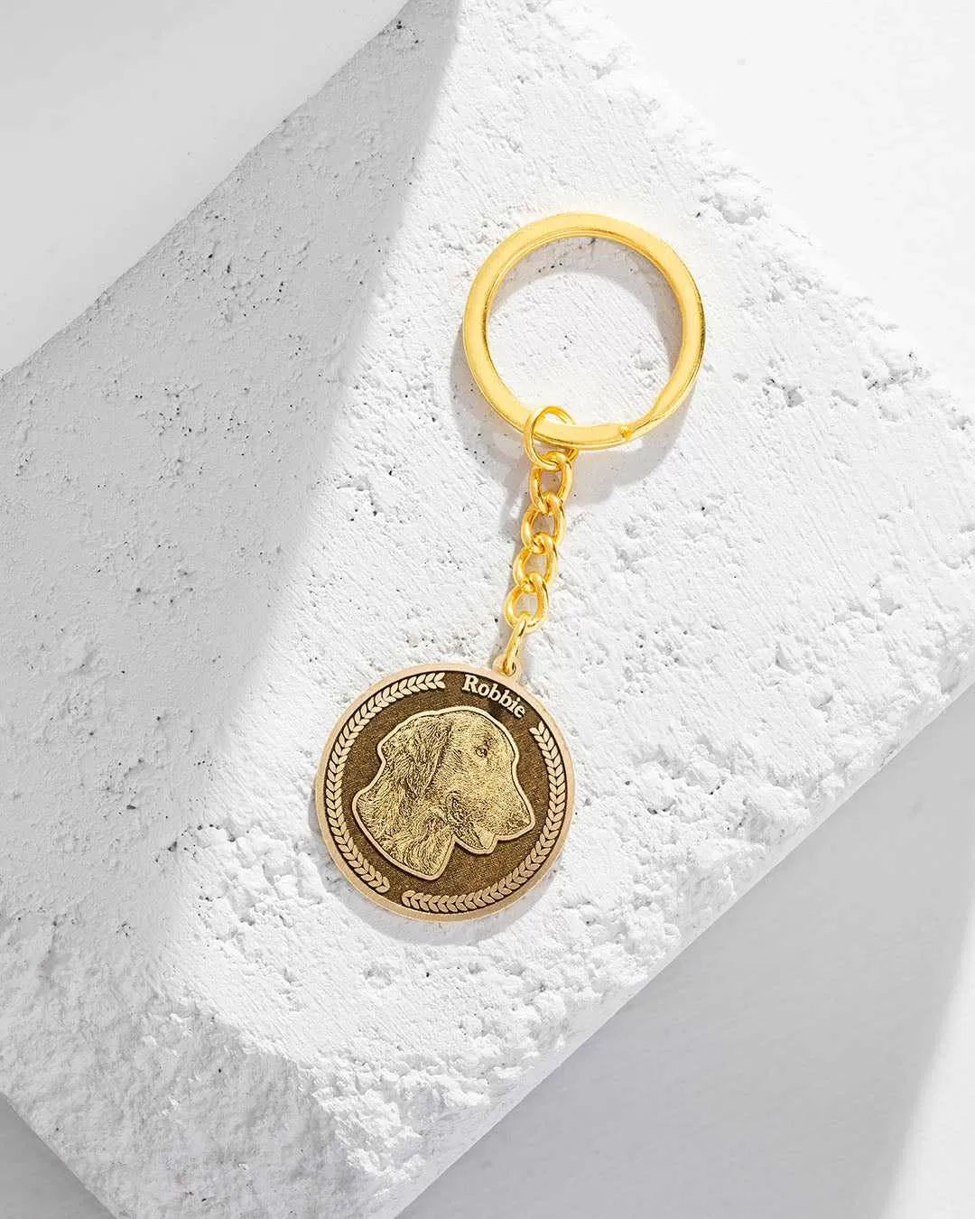 Medallion Keychain