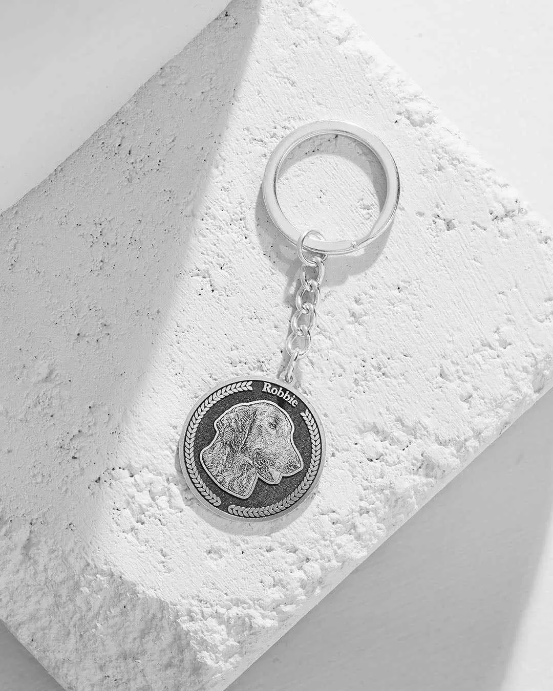 Medallion Keychain