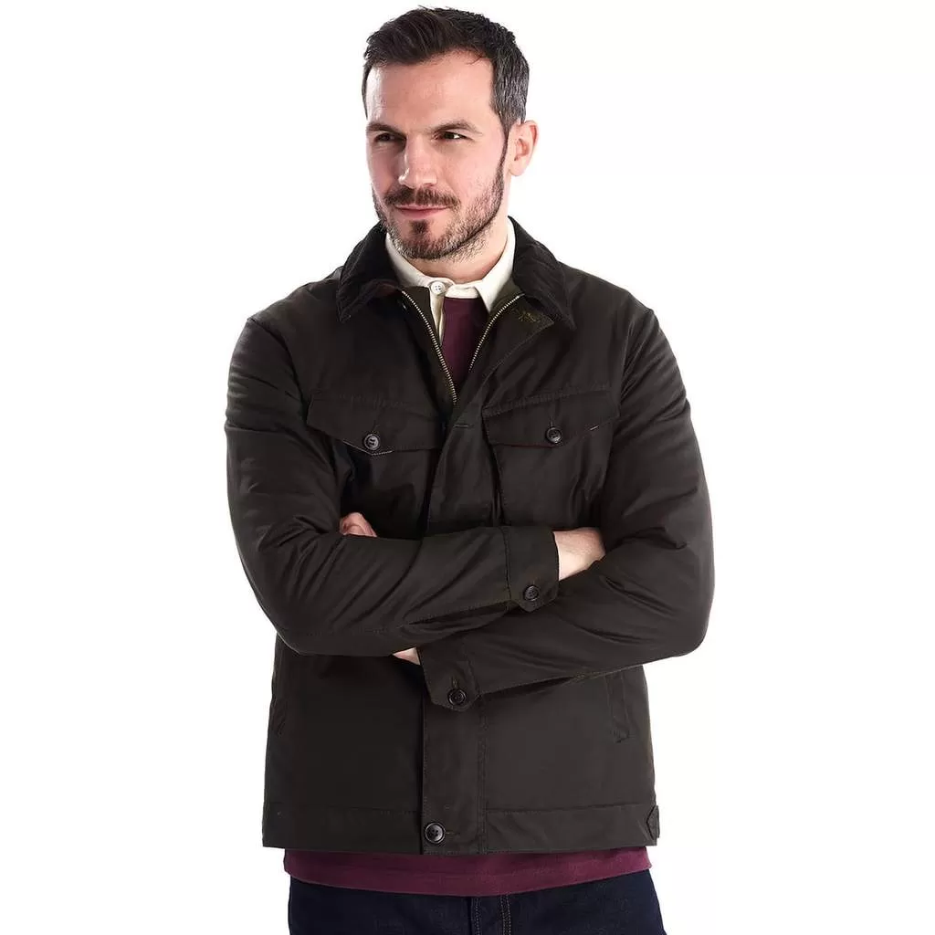 Men's Barbour | Keadby Wax Jacket | Olive