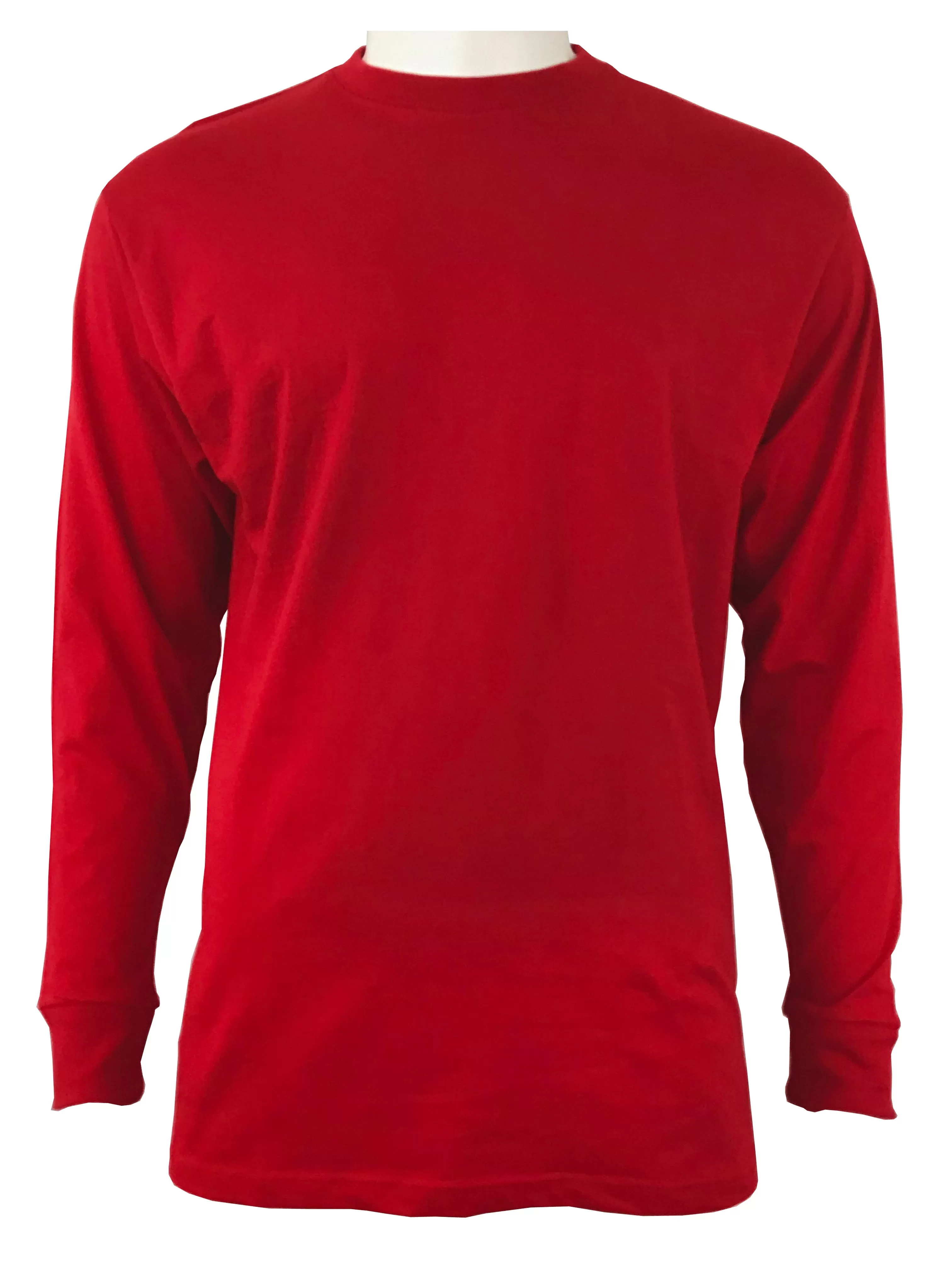 Men's Plain Long Sleeve T-Shirt