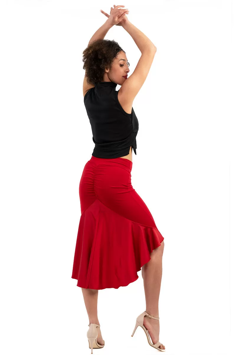 Mermaid Tango Skirt With Satin Tail