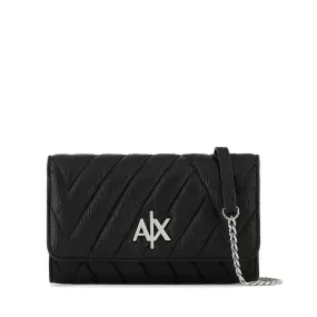 Mini Clutch Donna con Tracolla ARMANI EXCHANGE colore Nero