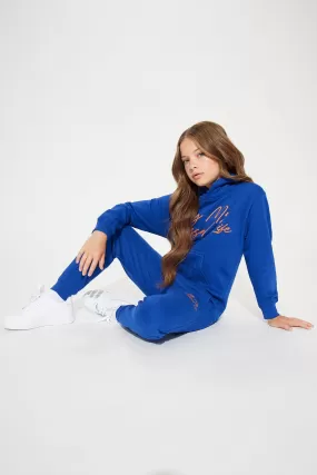 Mini Living My Blessed Life Hoodie - Royal