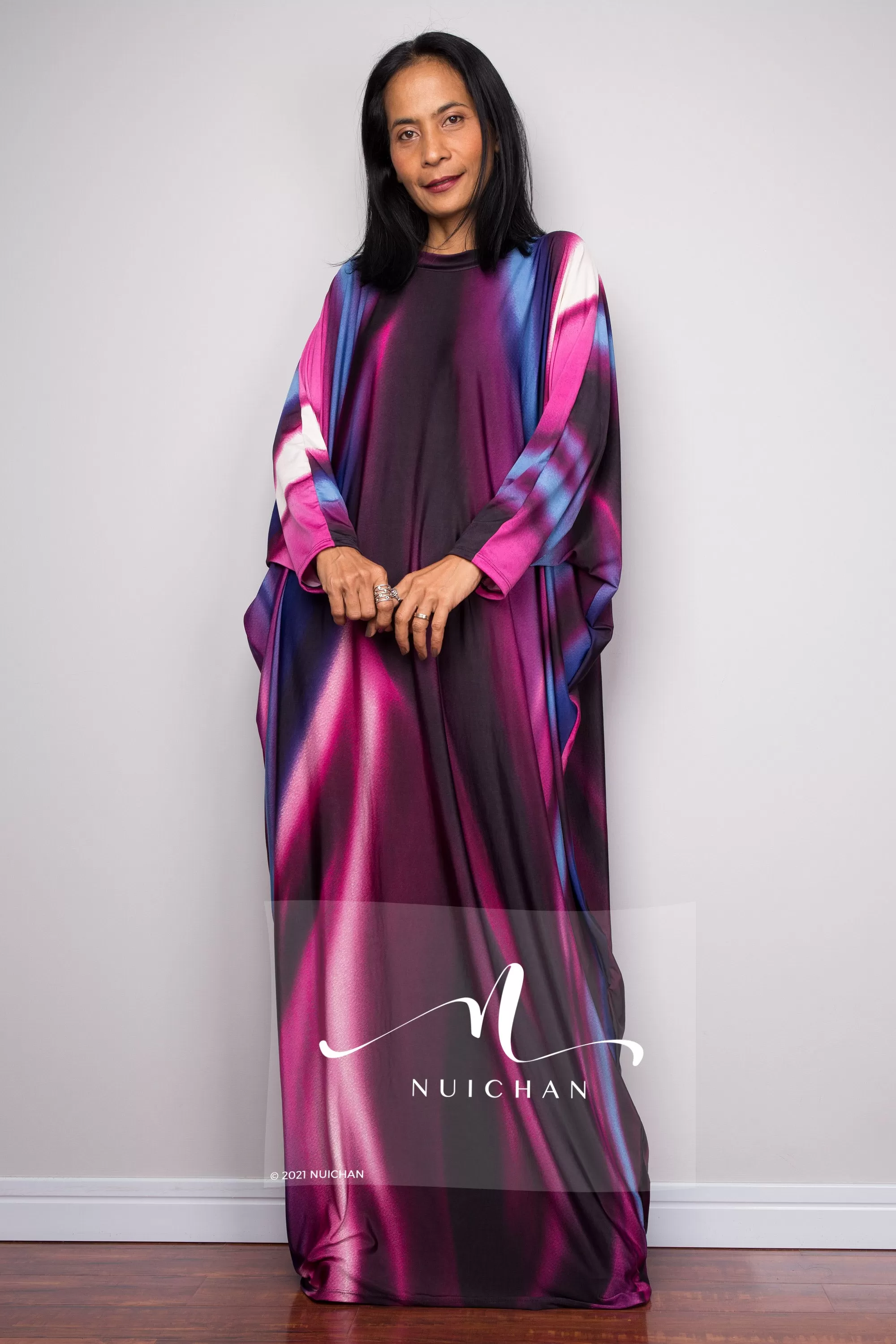 Modest Kaftan Dress