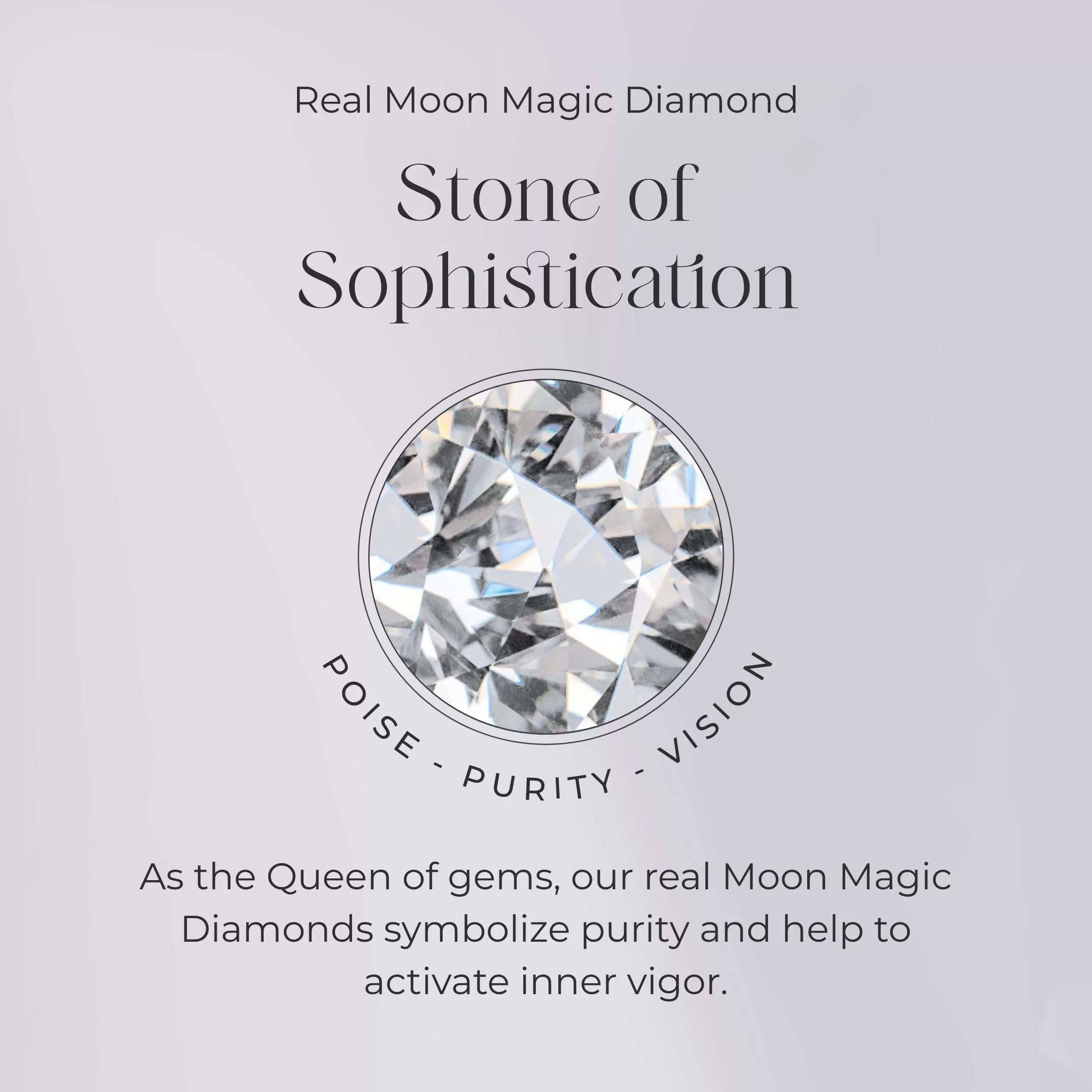 Moonstone Diamond Ring - Grace