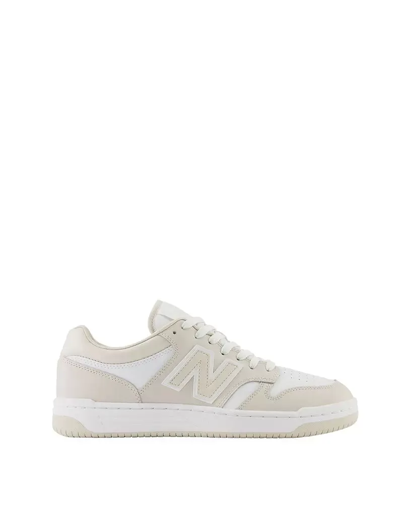 New Balance Womens 480 Trainers Timberwolf / White