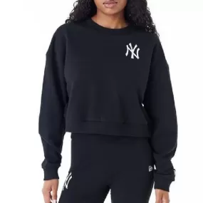 New Era Crop Hoodie NY Yankees Donna