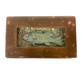 NEW! Fish Toy Reliquary Box by Grace Gunning