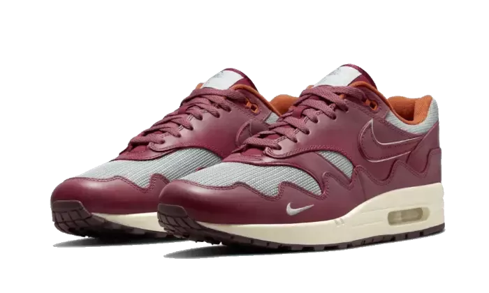 Nike Air Max 1 Patta Rush Maroon